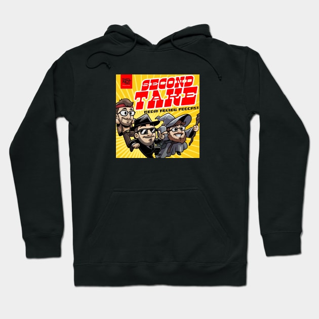 Second Take Season 3 Logo Hoodie by That's Not Canon Productions
